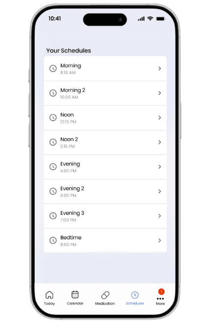 Medication Schedules